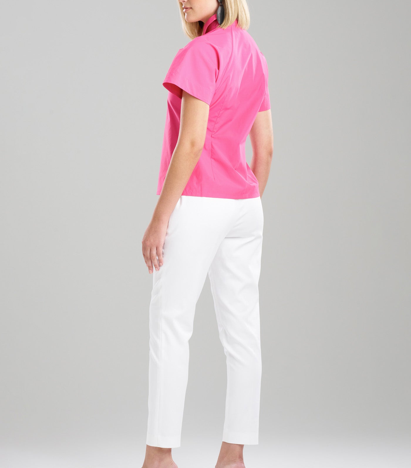 Techno Poplin Shirt Pink