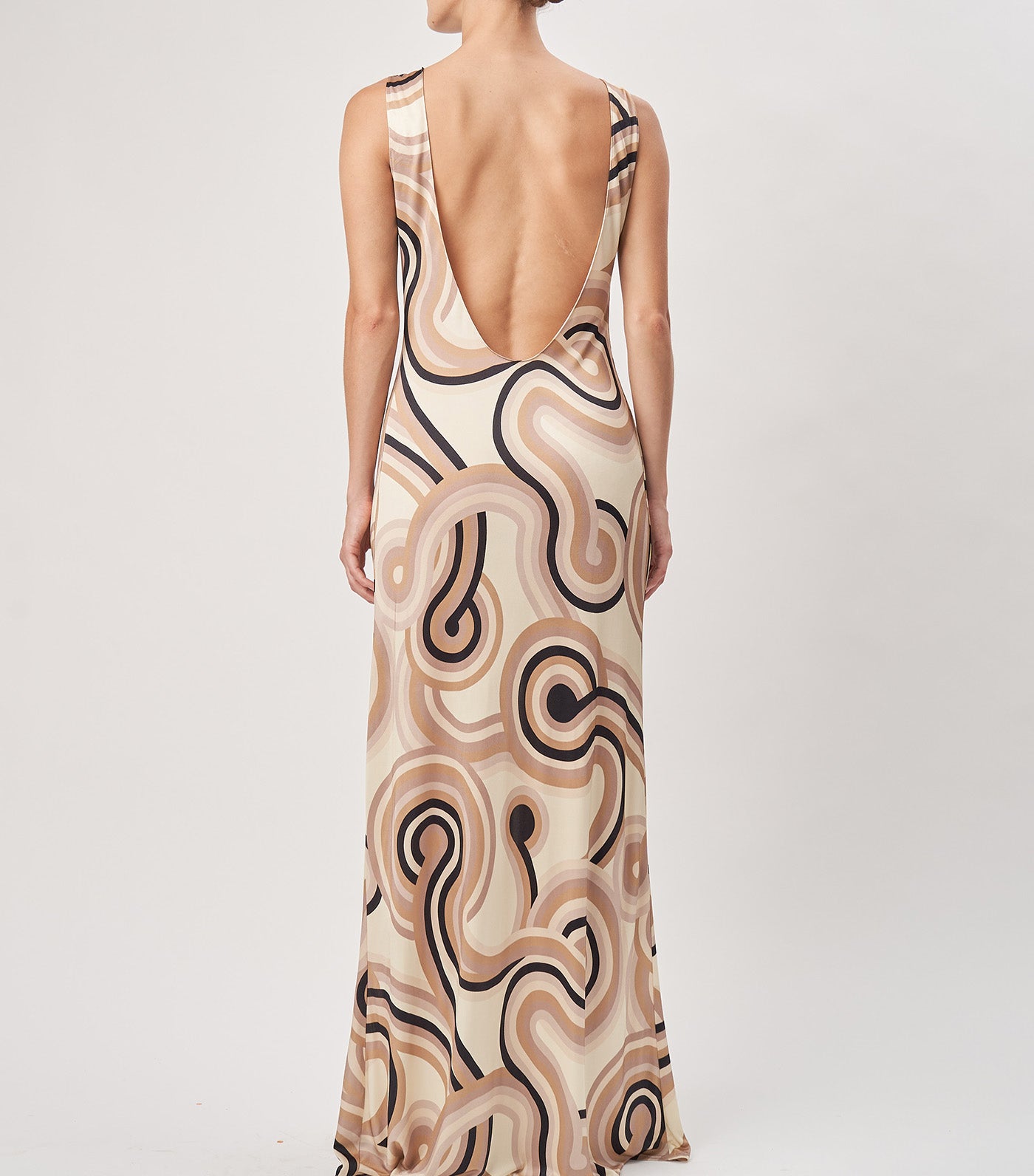 Tobi Dress Tonal Swirl