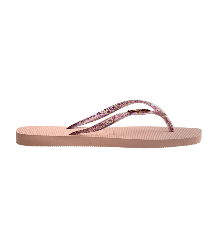 Havaianas rose gold glitter on sale