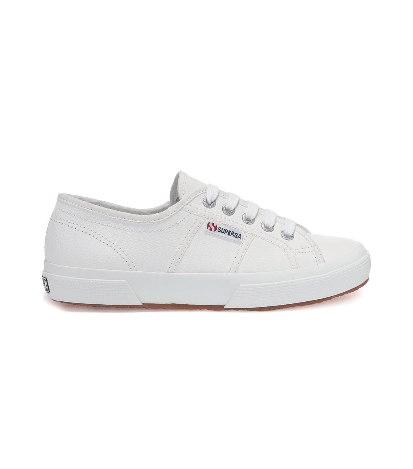 Superga 2750 Tumbled Leather White