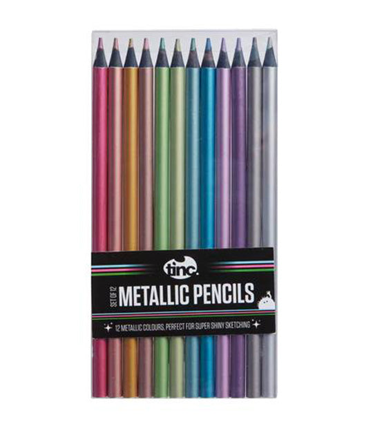 Super Shiny Metallic Coloring Pencils