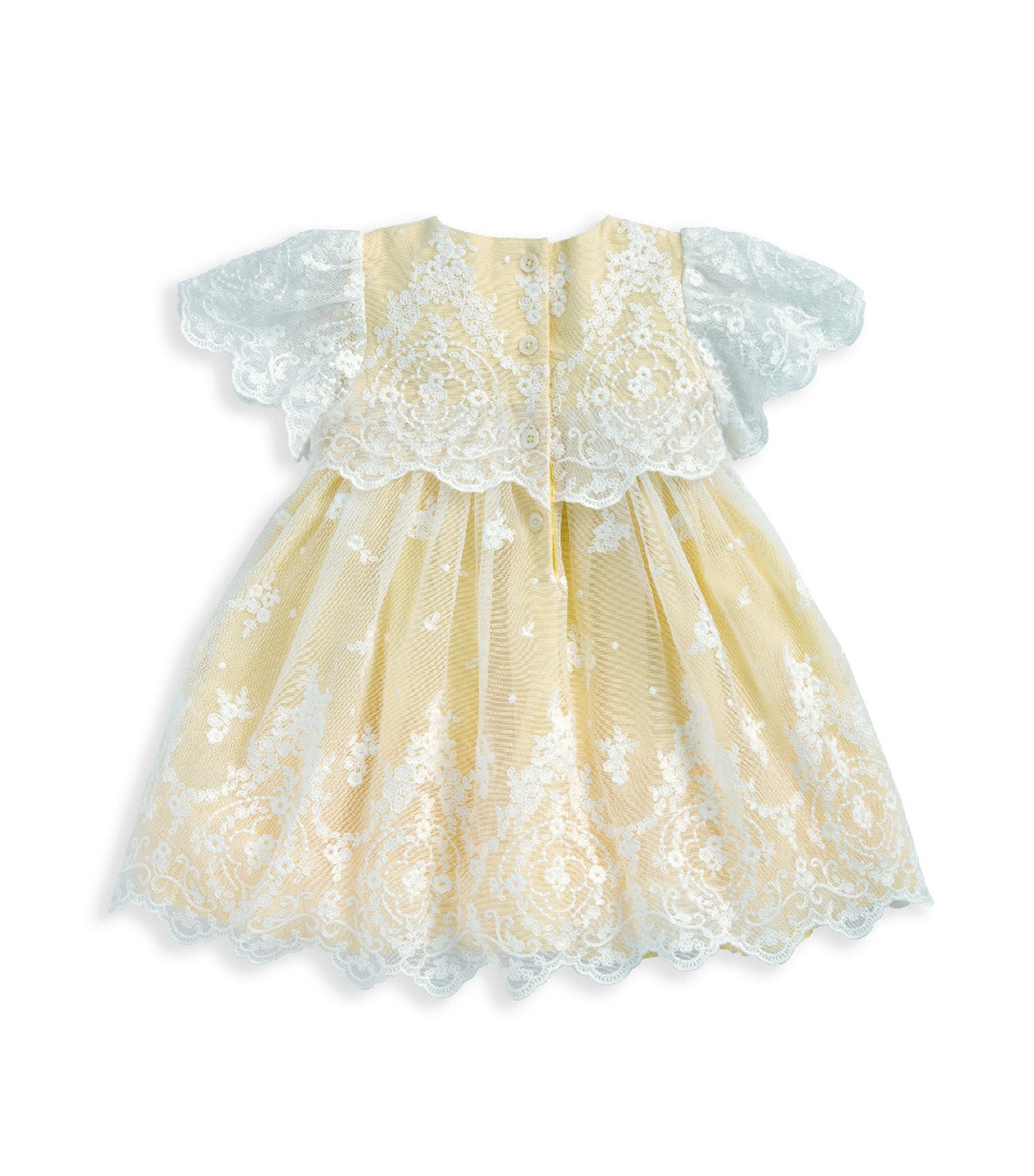 Lemon Lace Dress