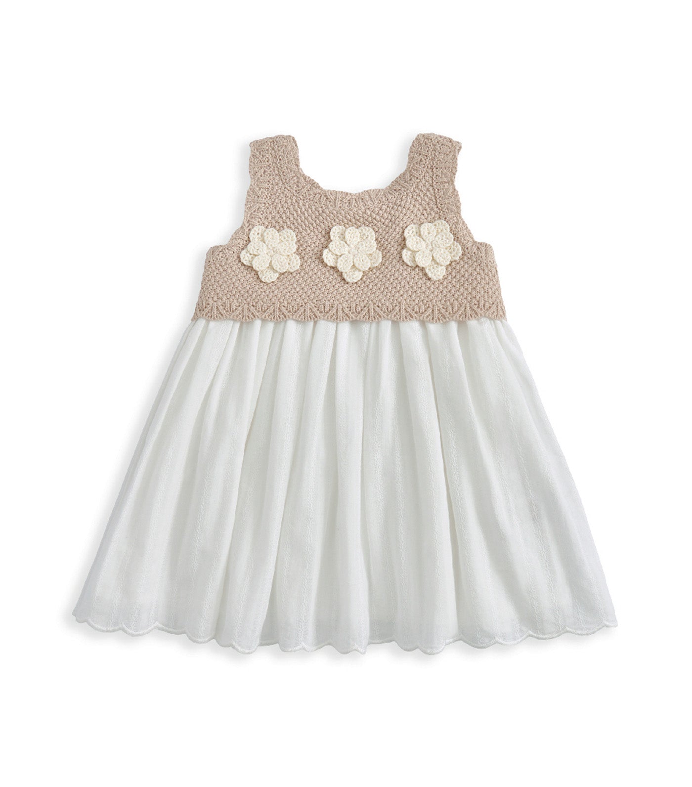 Crochet Woven Summer Dress