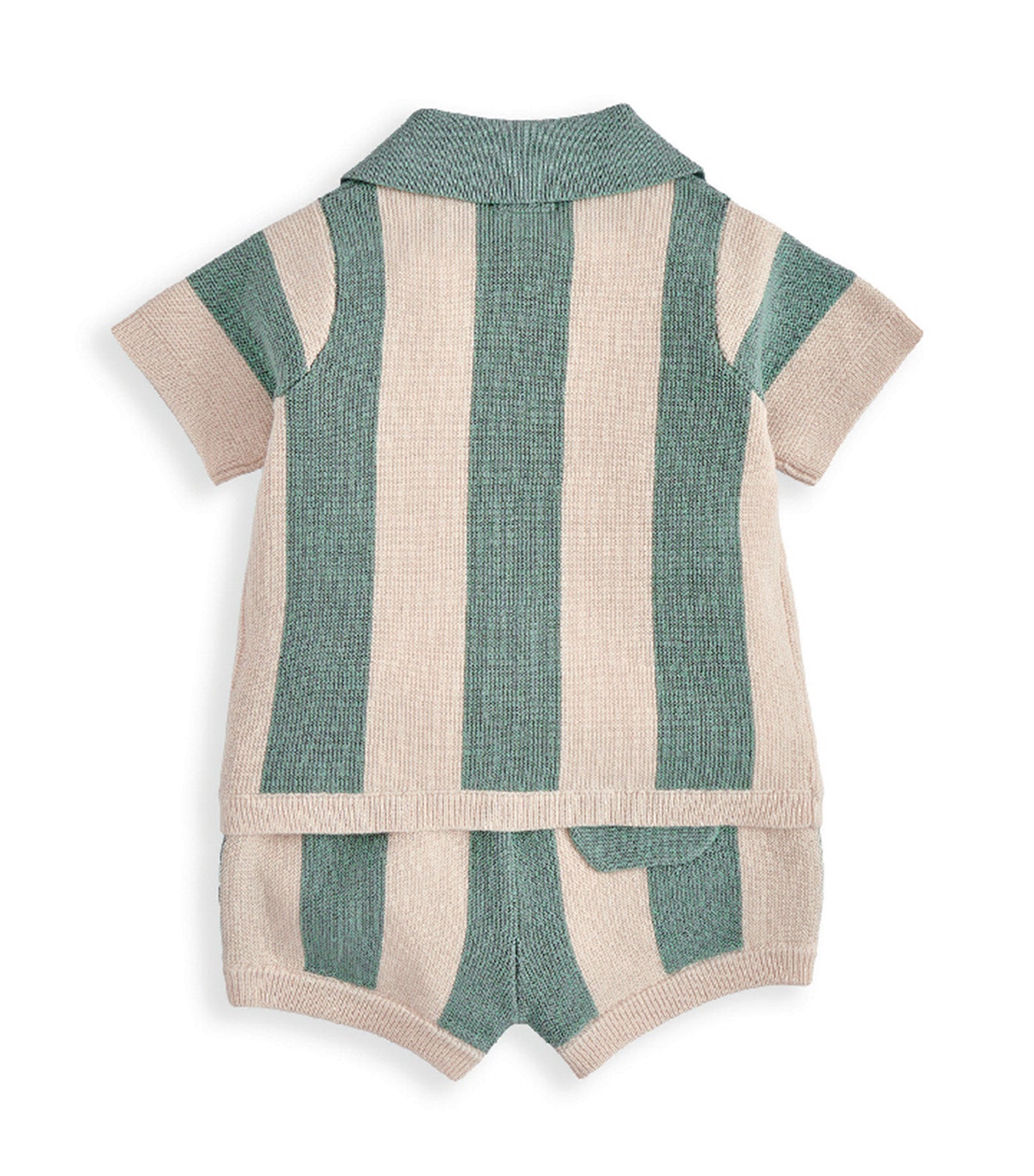 2-Piece Stripe Knit Resort