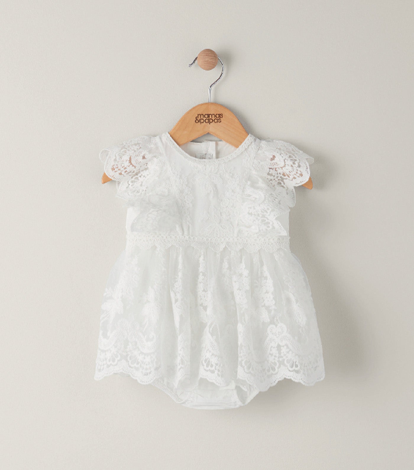 Lace Frill Romper