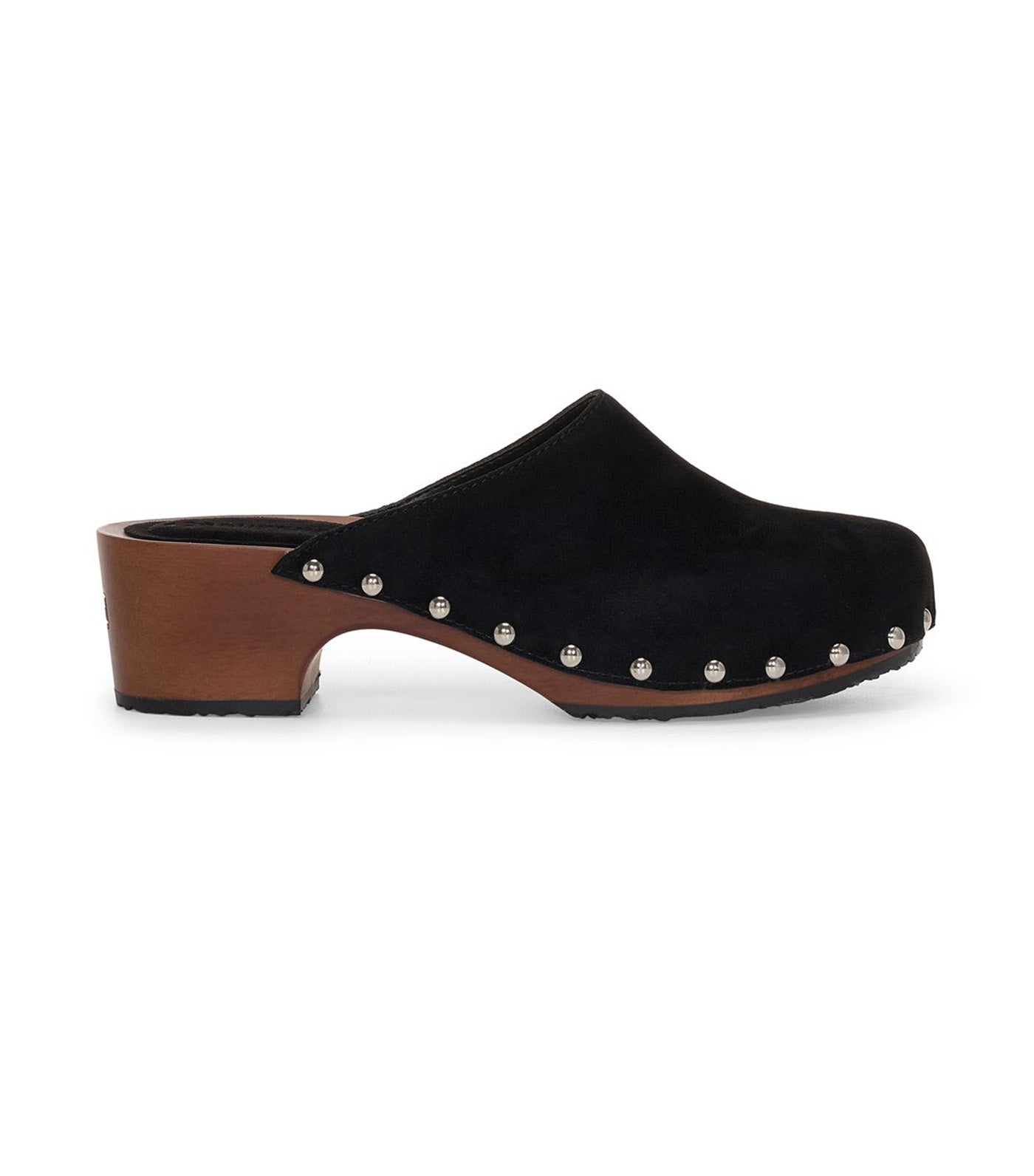 3016 Suede Clogs