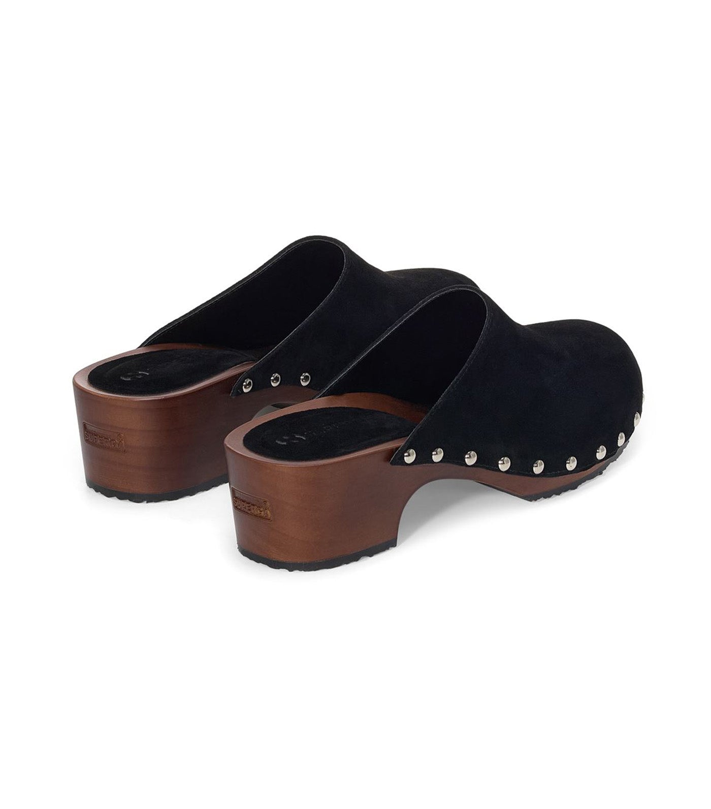 3016 Suede Clogs
