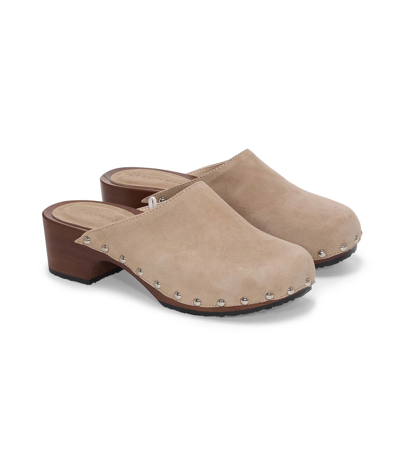 3016 Suede Clogs