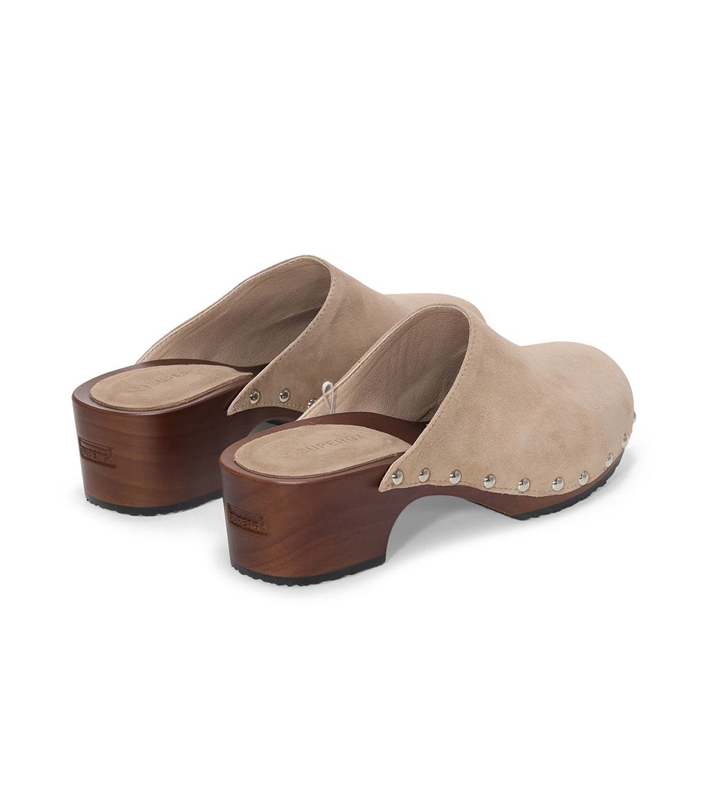 3016 Suede Clogs