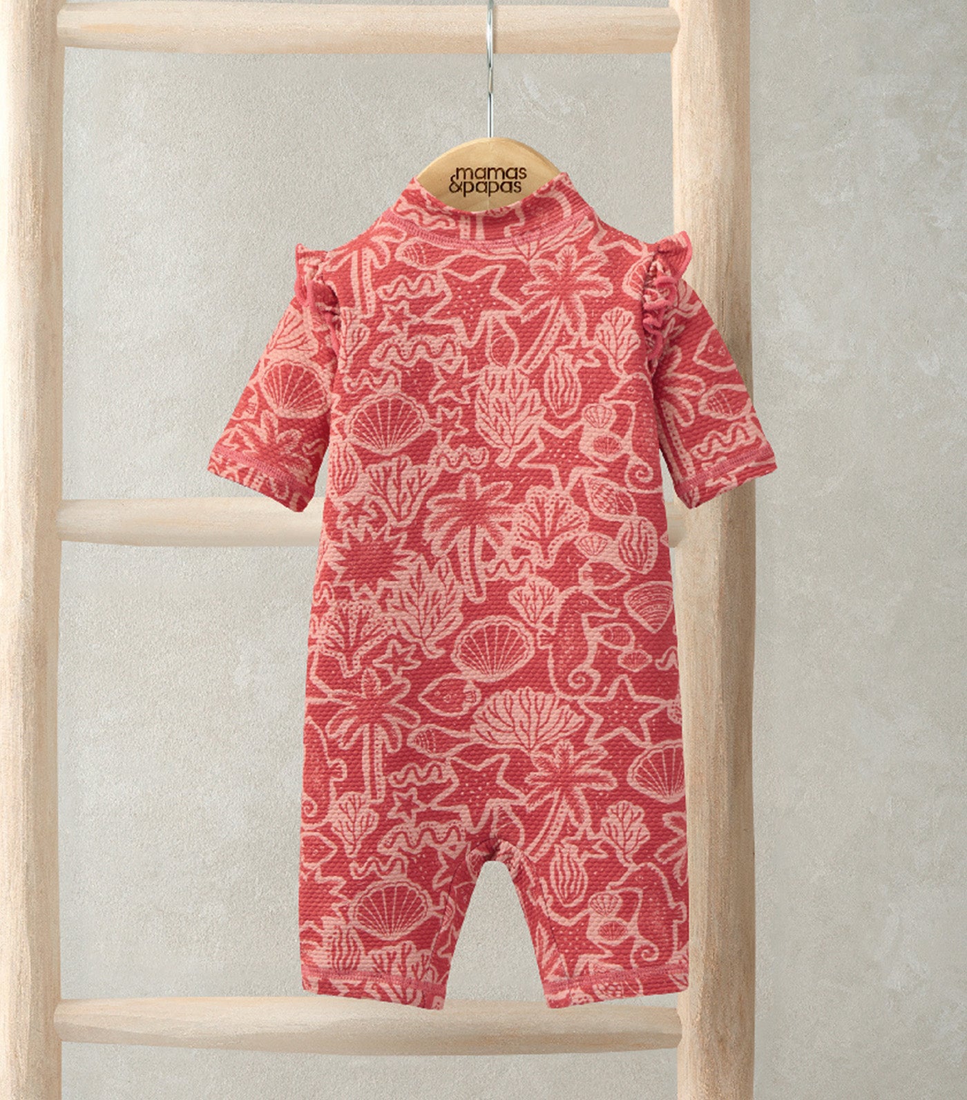 Seahorse Rashsuit Red