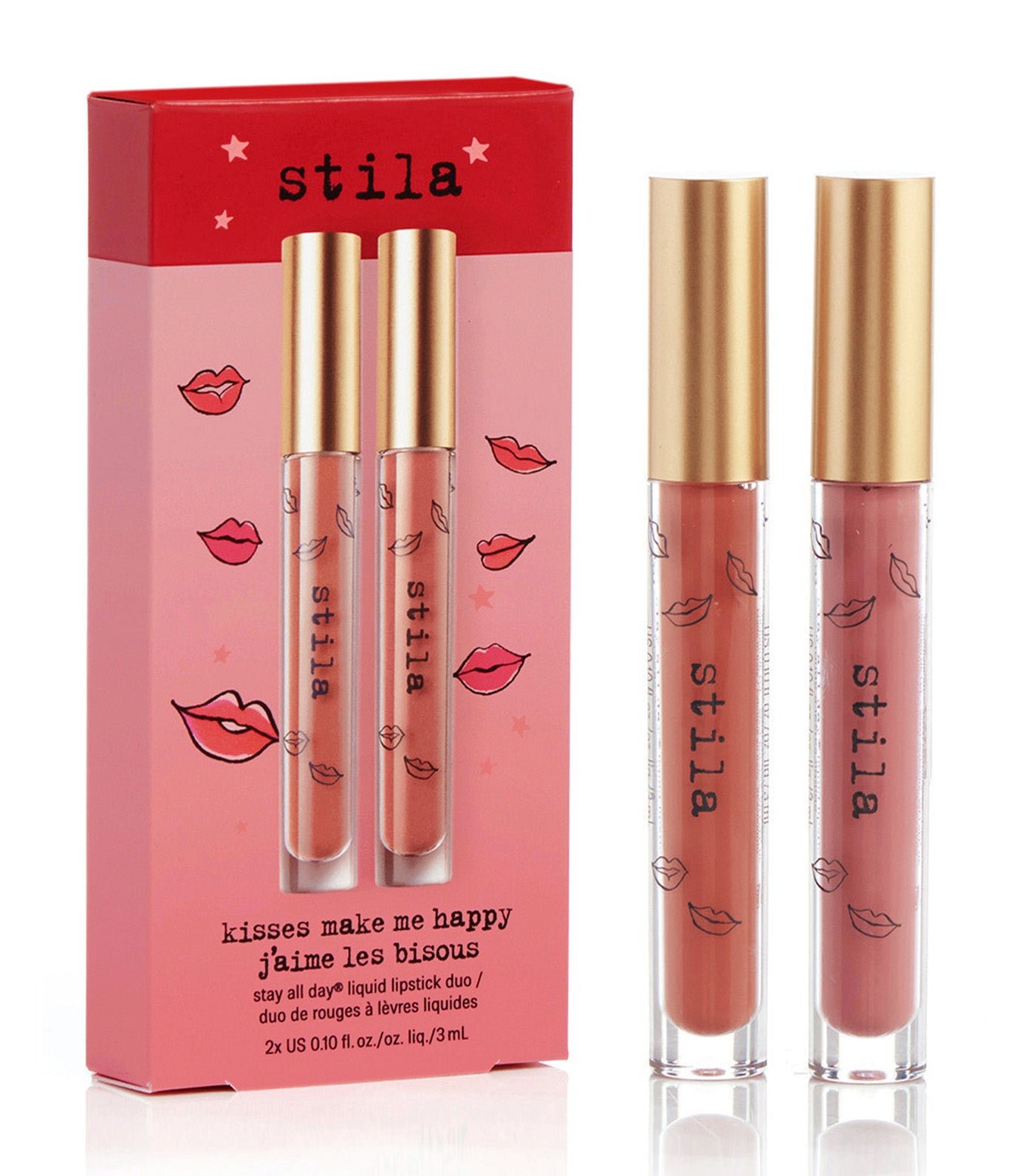 Kisses Make Me Happy Stay All Day® Liquid Lipstick Duo
