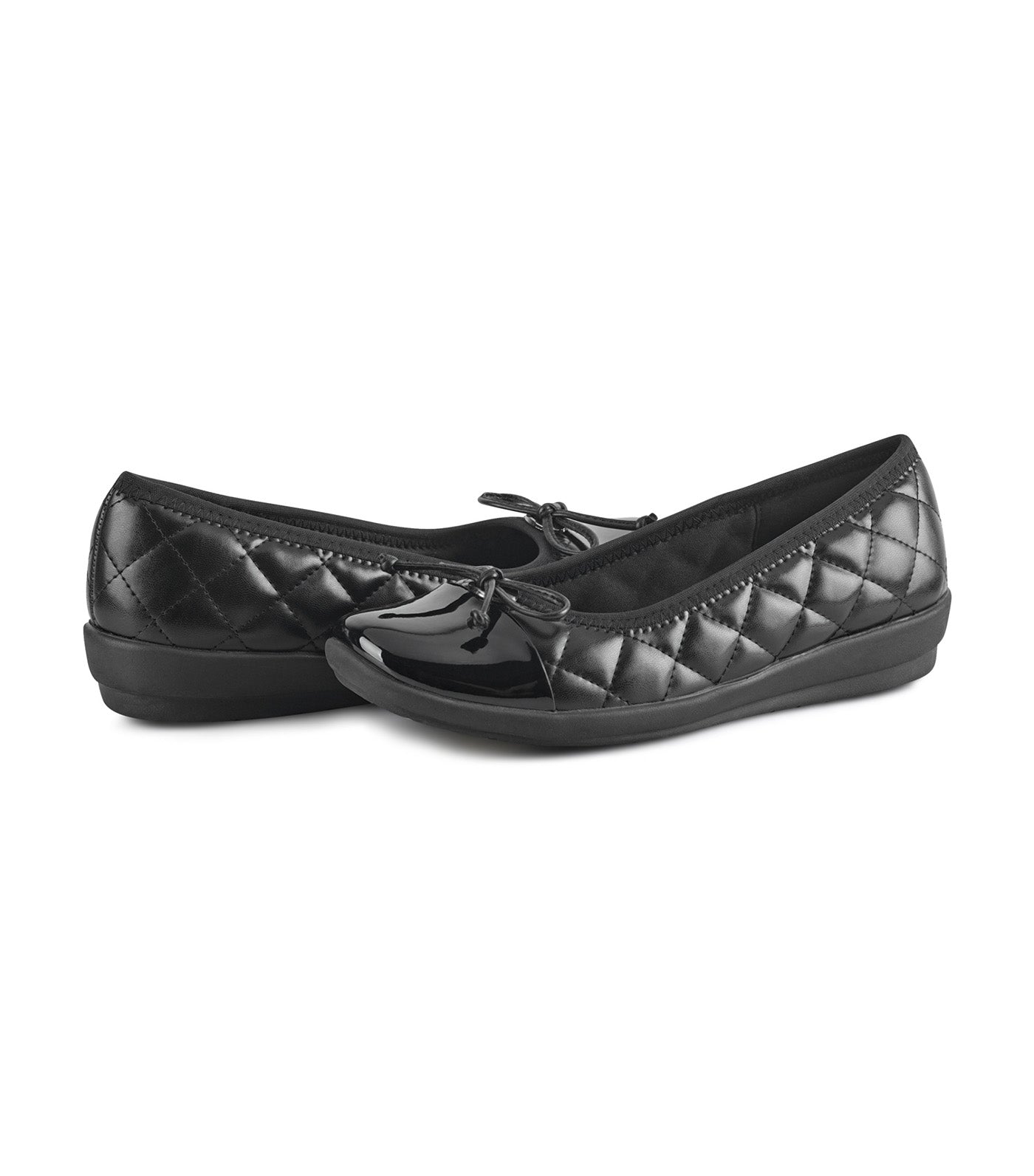 Adrina Casual Ballet Flats Black