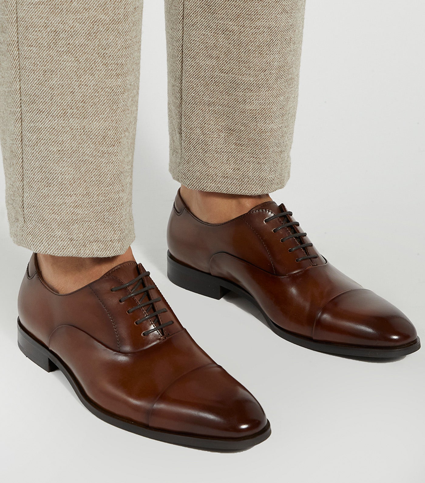 Secrecy Oxford Dark Tan