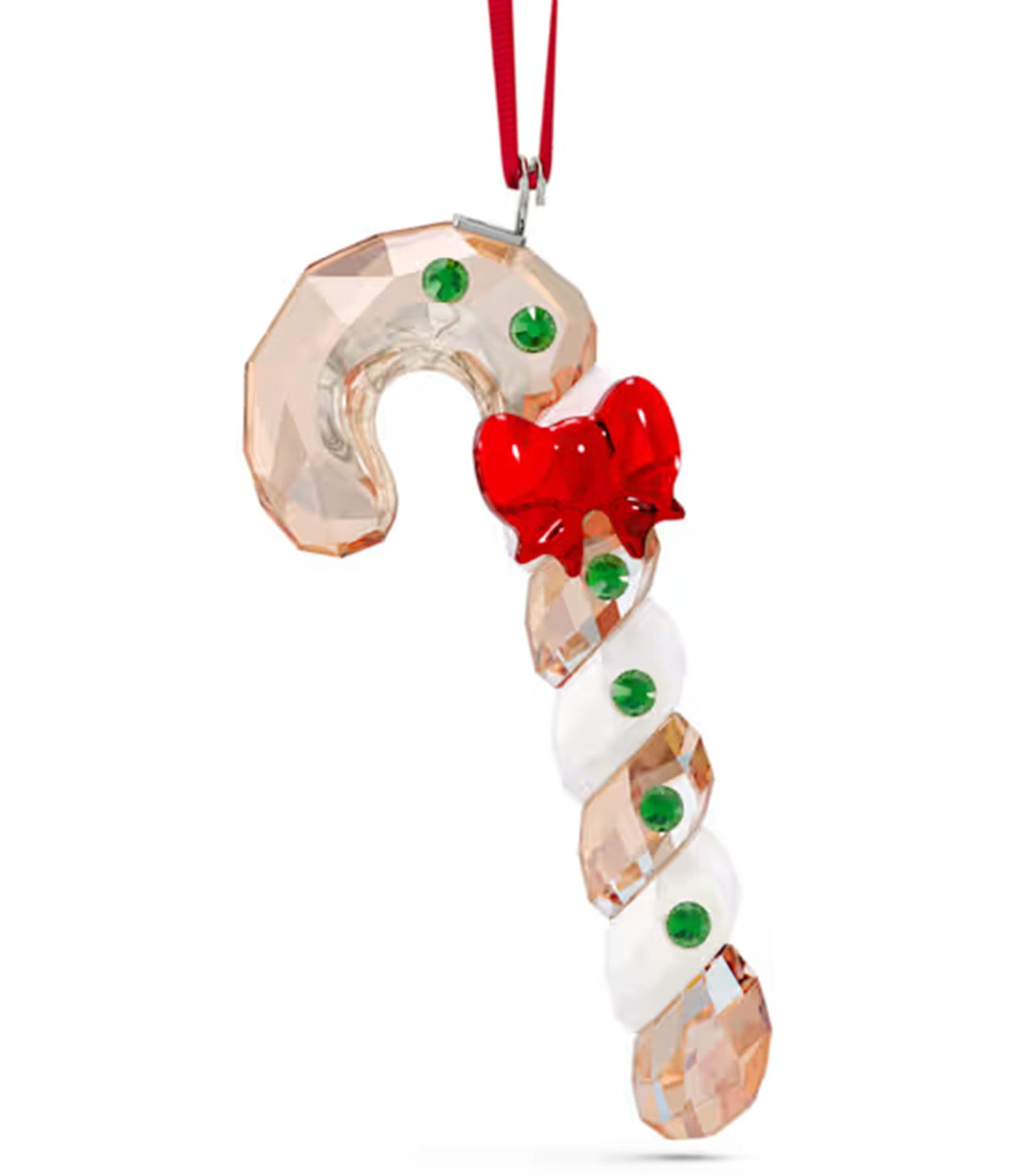 Holiday Cheers Gingerbread Candy Cane Ornament