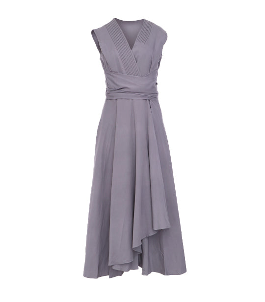 Borlea Dress Blue Gray