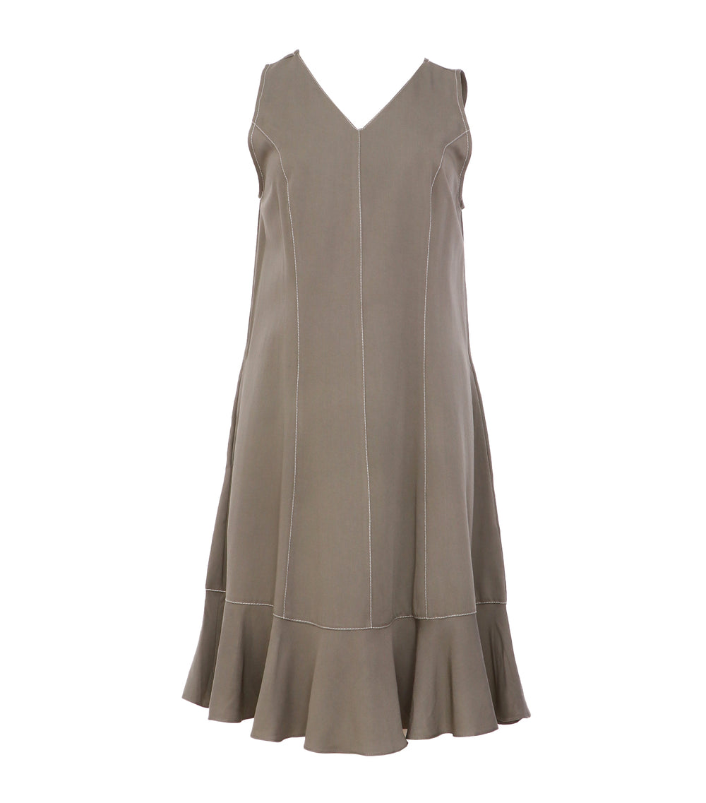 Lady Rustan Lakiya Dress Olive Green