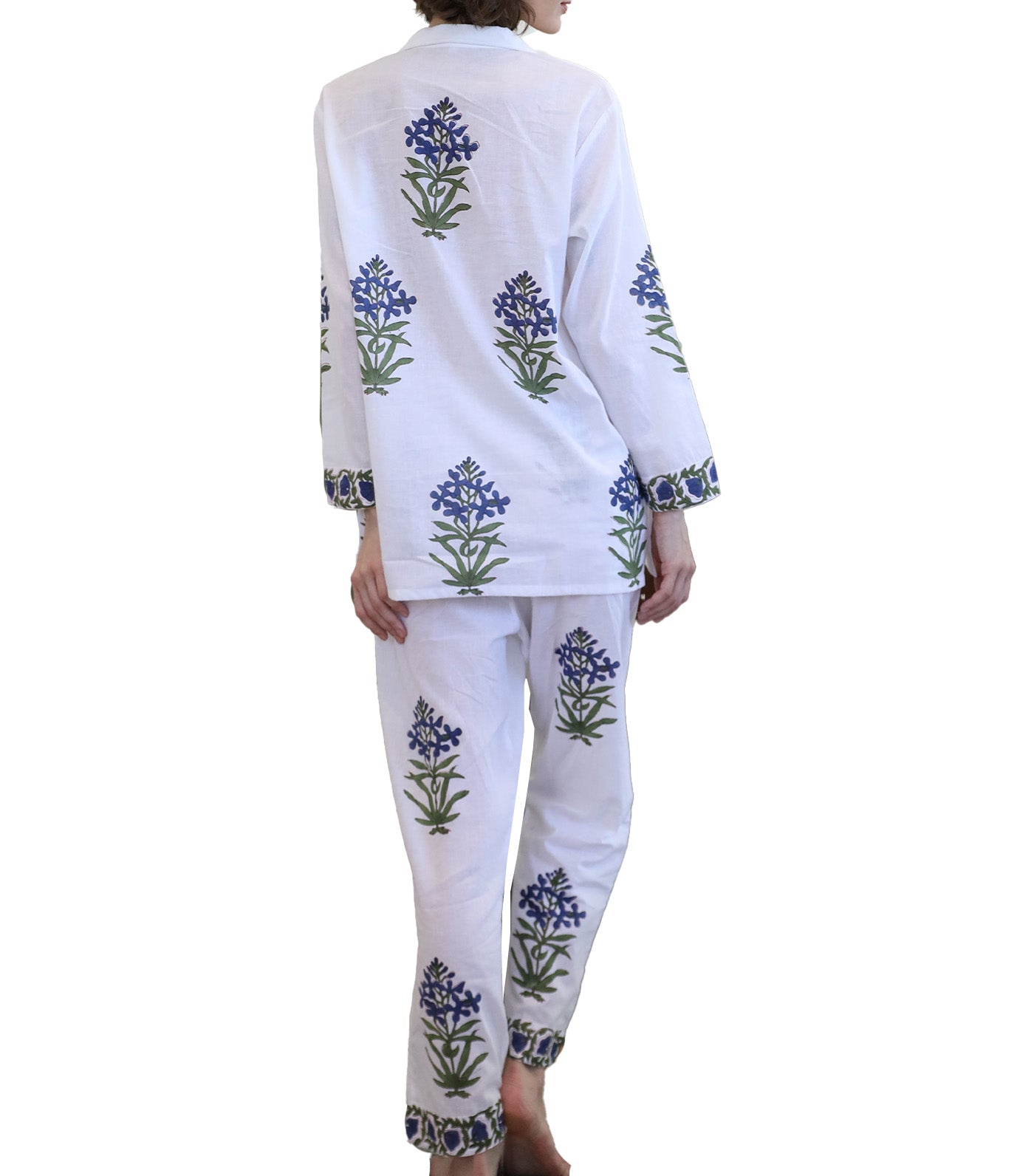 Ilea Pajama Set White