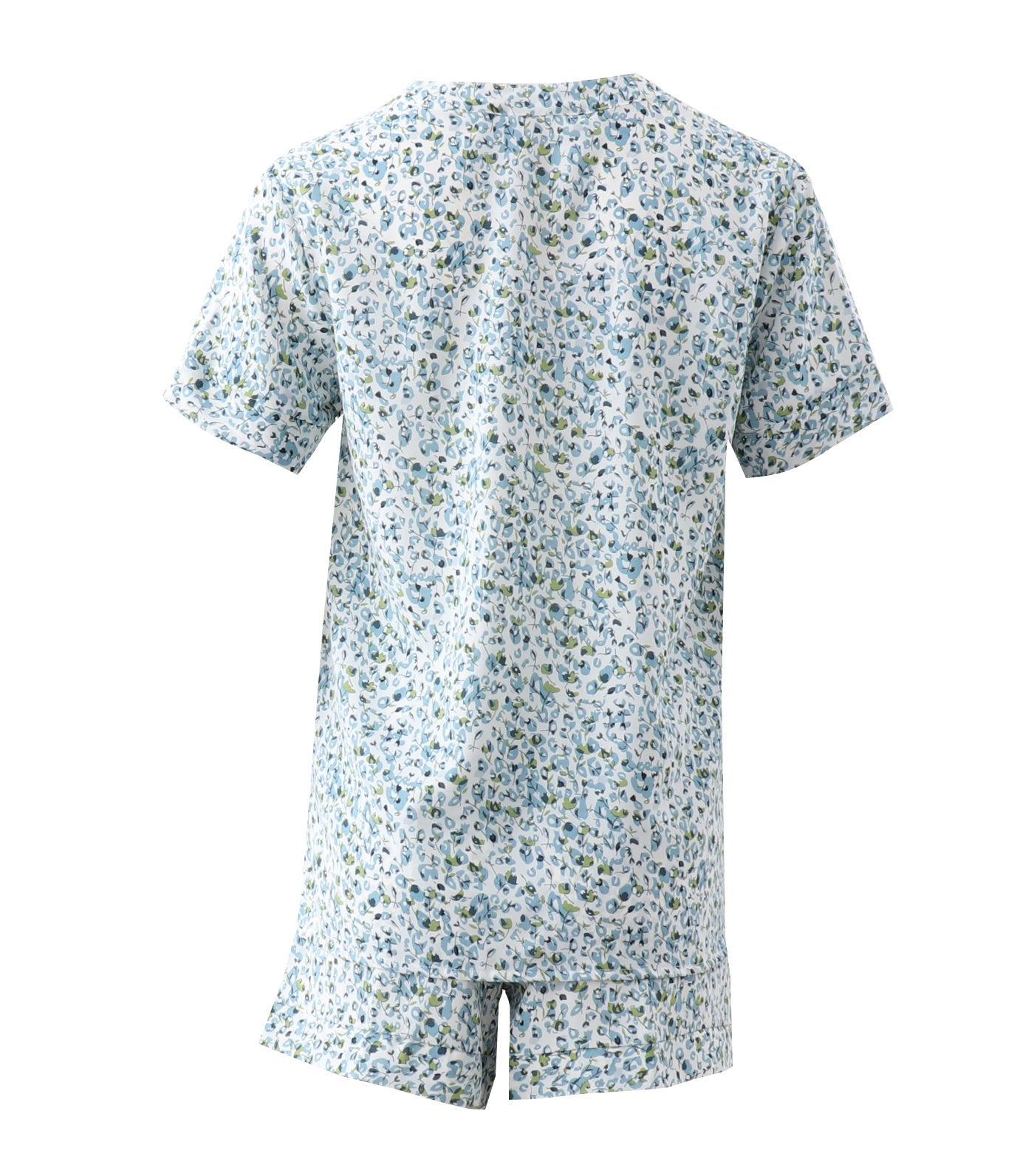 Jolie Pajama Shorts Set Blue