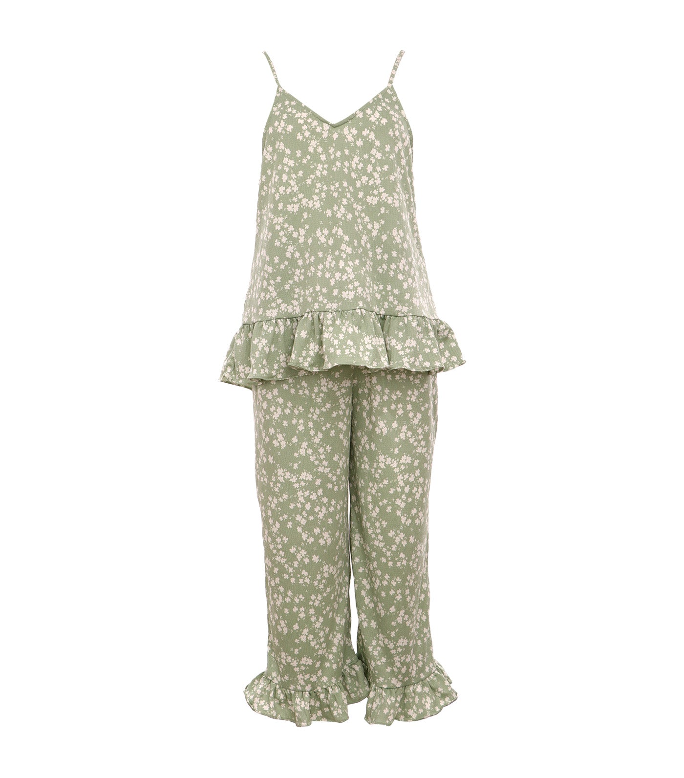 Nomia Pajama Set in Green