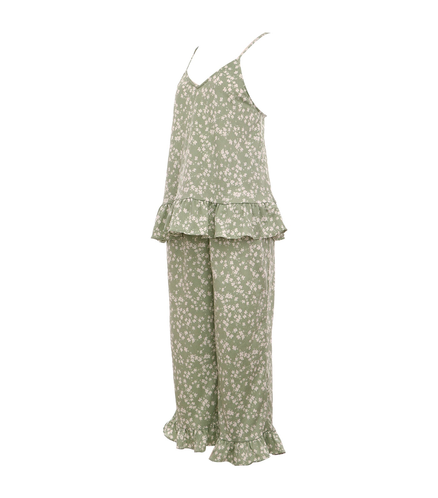 Nomia Pajama Set in Green