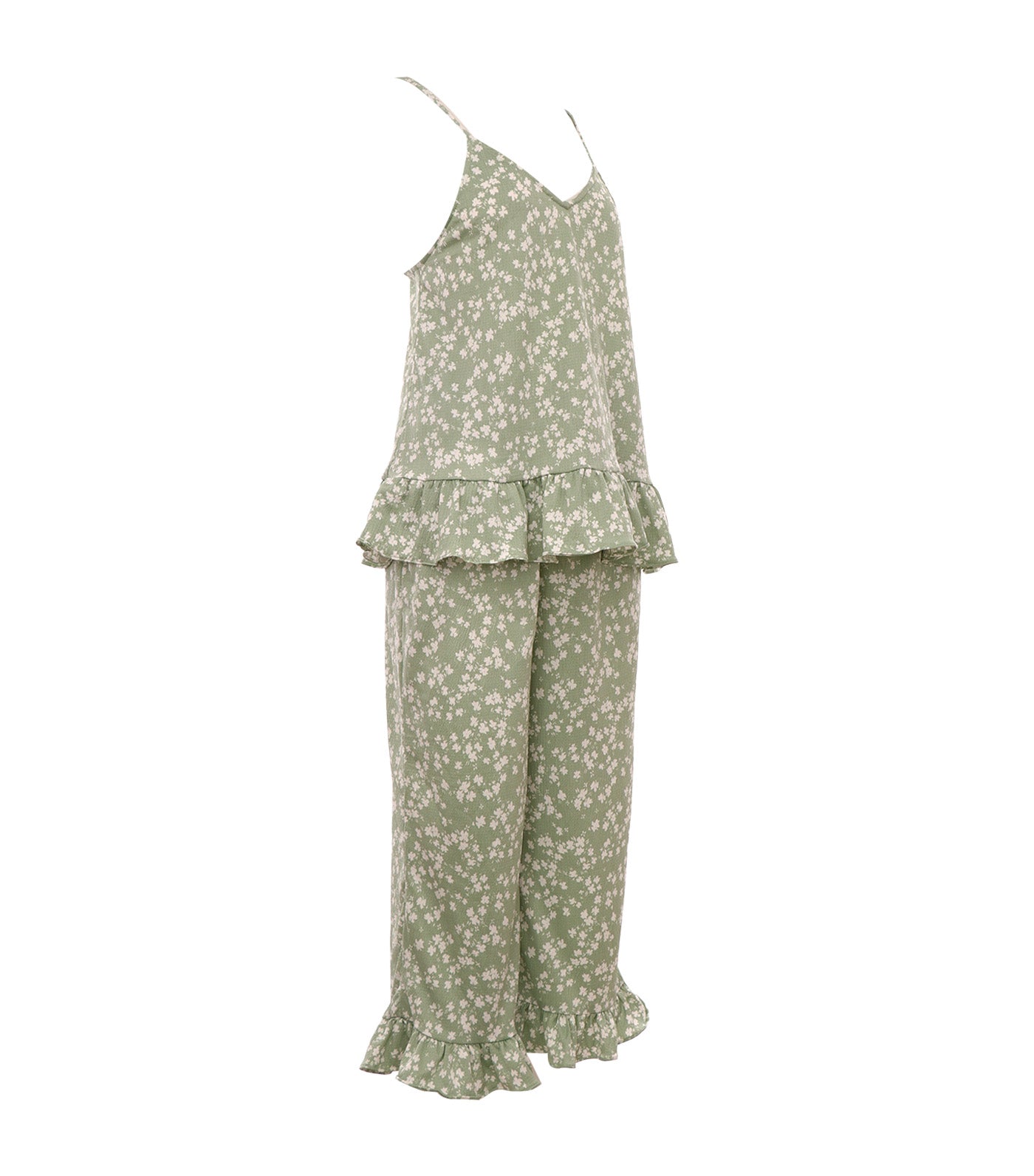 Nomia Pajama Set in Green