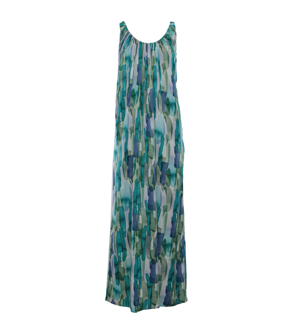 Lady Rustan Valentina Dress Printed Blue | Rustan's