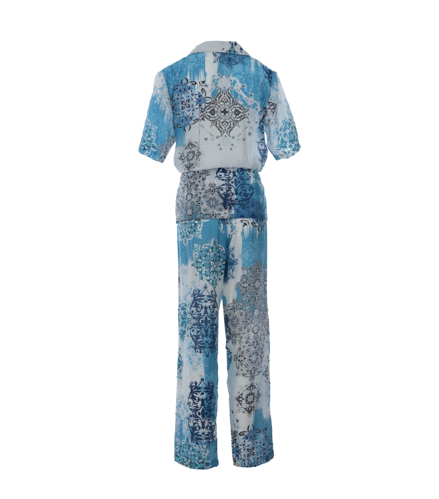 Dawa Pajama Set Blue Multi