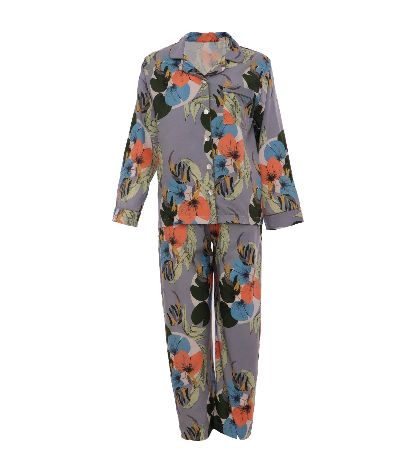 Luna Silk Pyjama Set (Limited Edition) – Wanderluxe Sleepwear