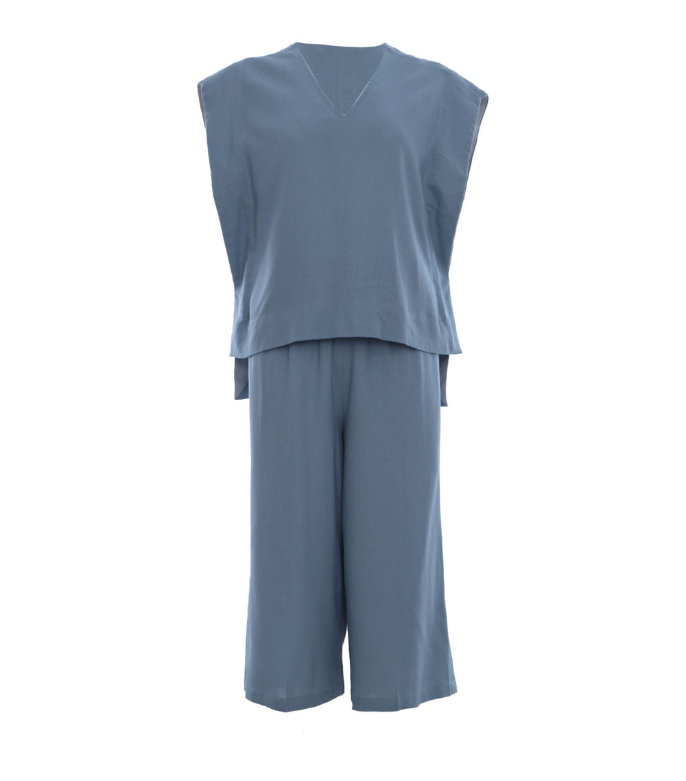 Lady Rustan Tala Set Blue/Cream | Rustan's