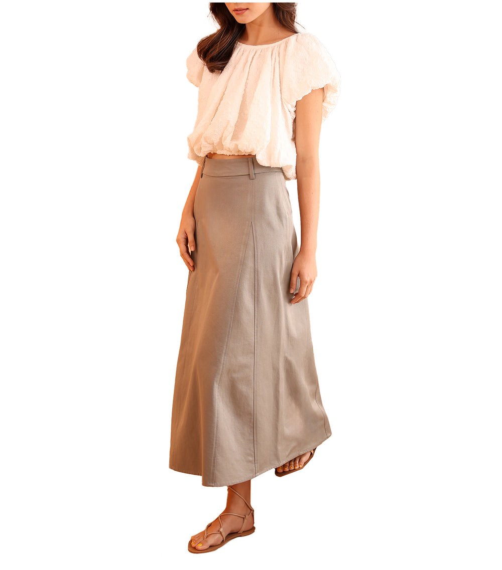 Lady Rustan Bula Bubble Blouse White | Rustan's