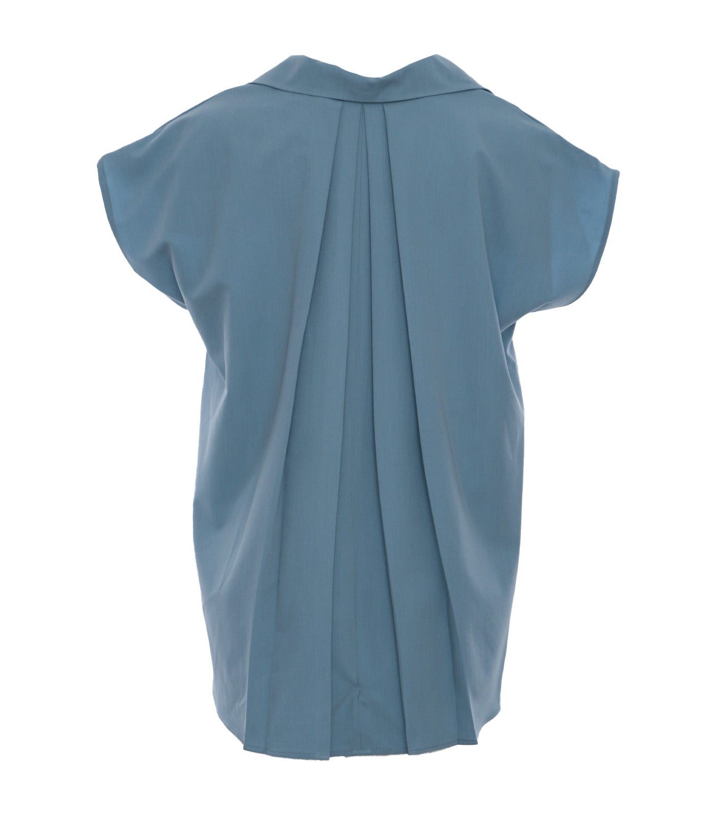 Vee Blouse Light Blue