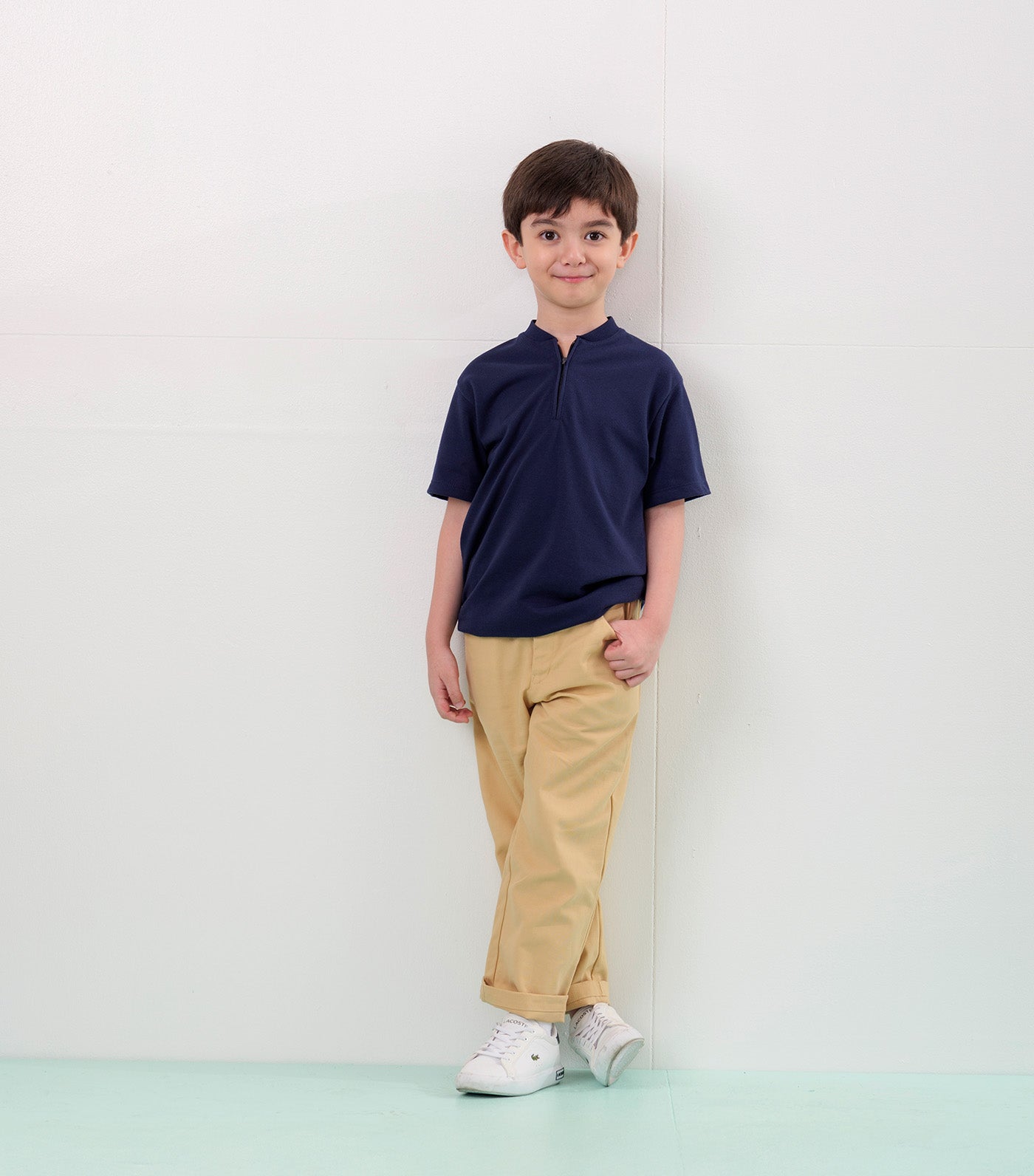 Asher Wide Leg Pants Khaki