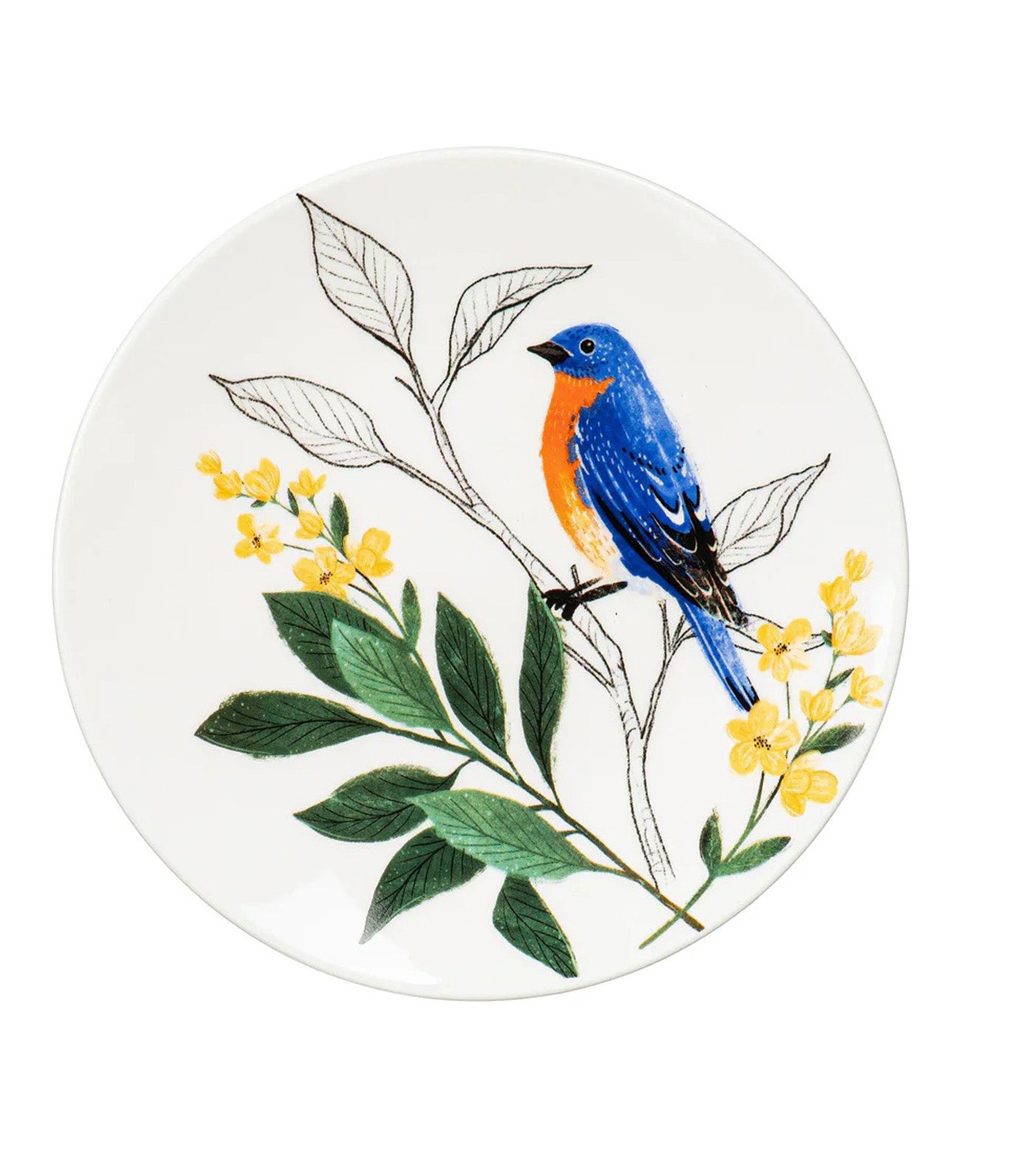 Songbird Appetizer Plate Set of 4