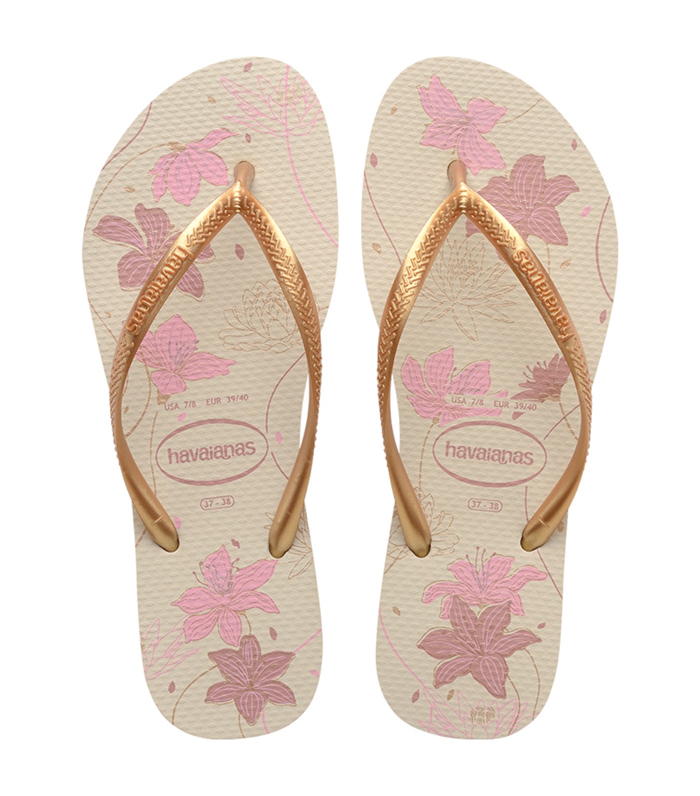 Slim Organic Flip Flops