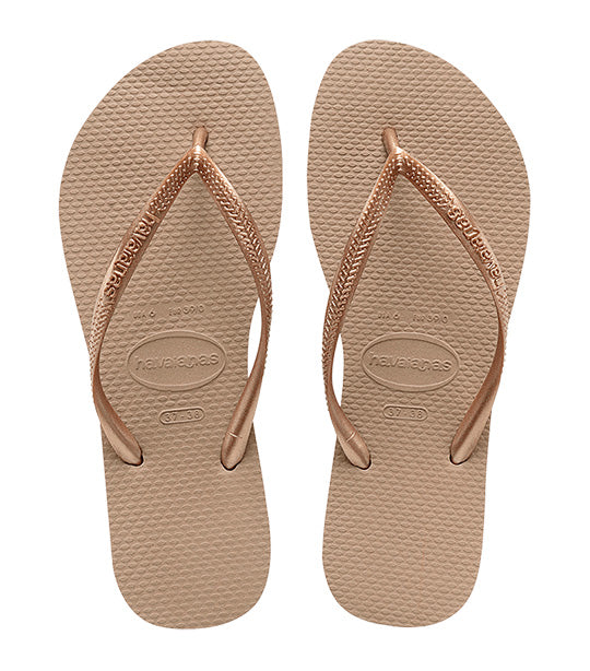 Havaianas slippers store rose gold