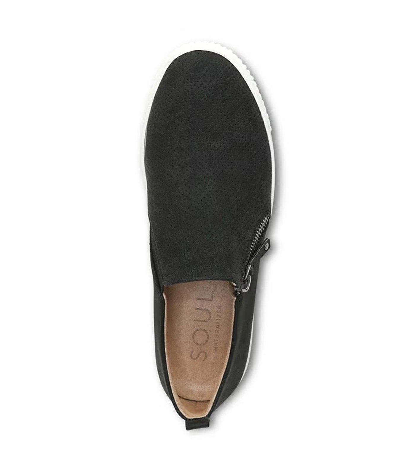 SOUL Turner Slip On Sneaker Black