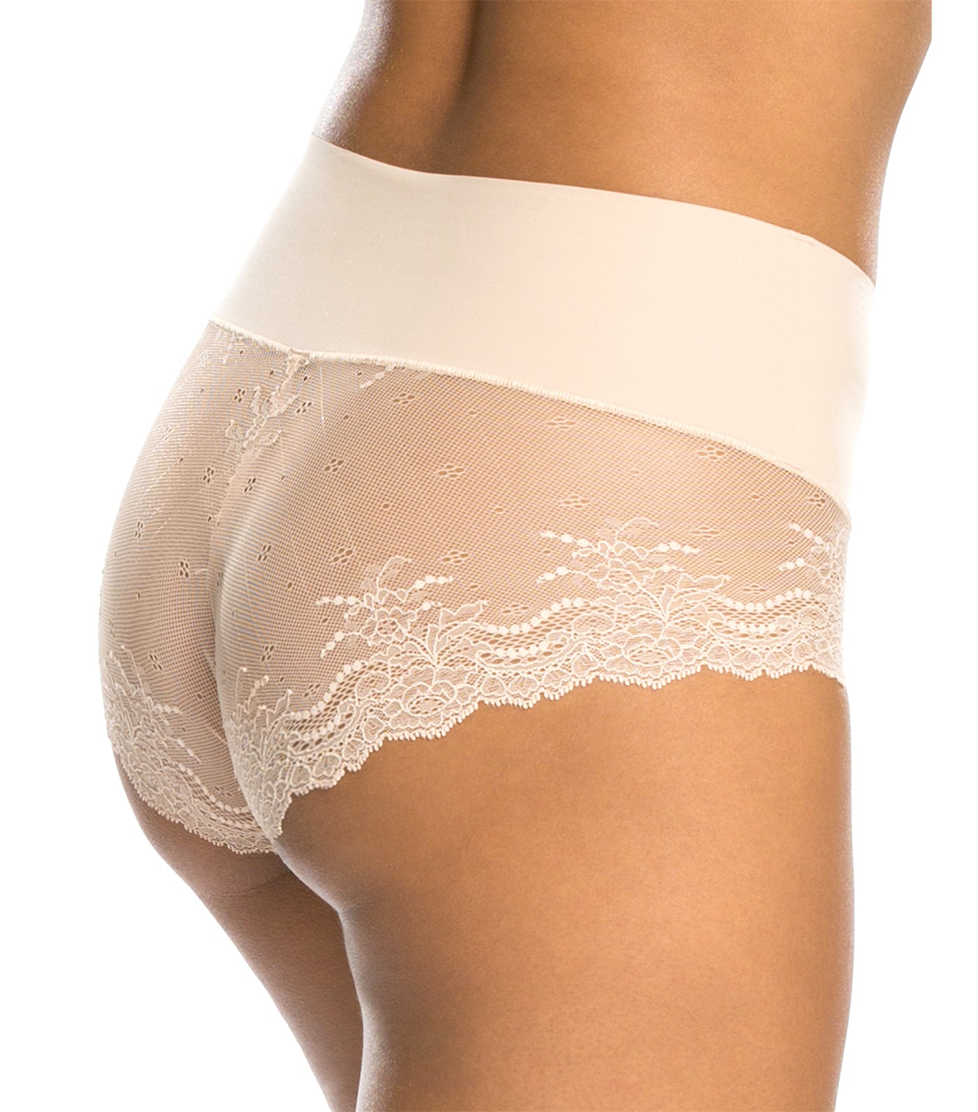 Undie-tectable® Lace Hi-Hipster Panty Nude