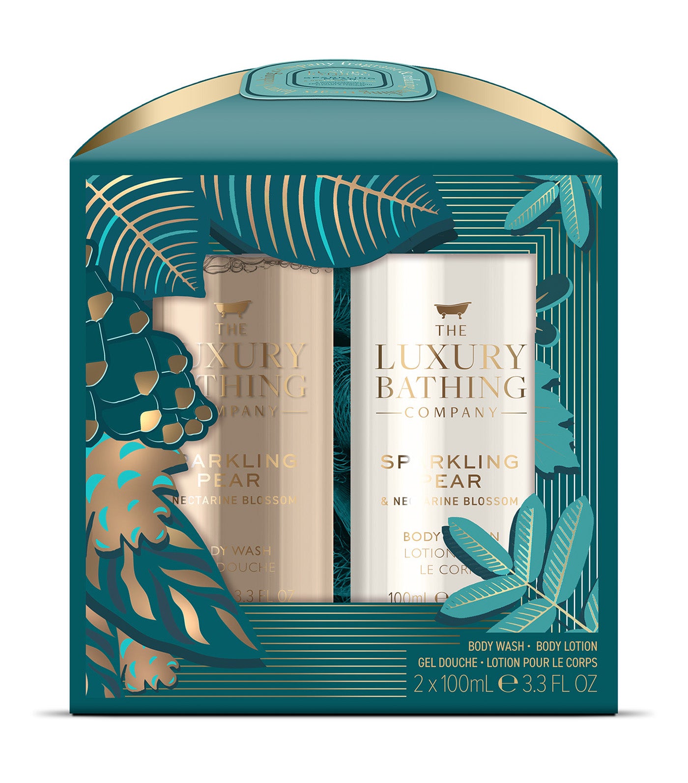 Sparkling Pear & Nectarine Blossom Glamorous Glow Set