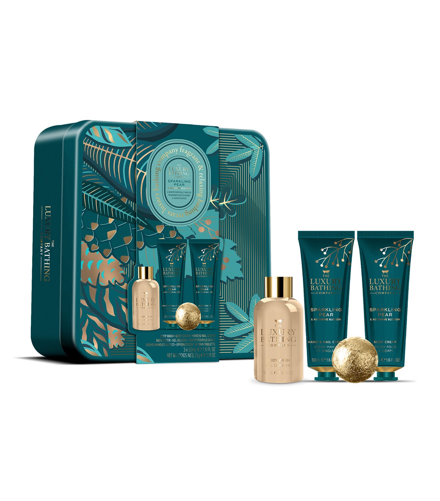 Sparkling Pear & Nectarine Blossom Relax & Unwind Set