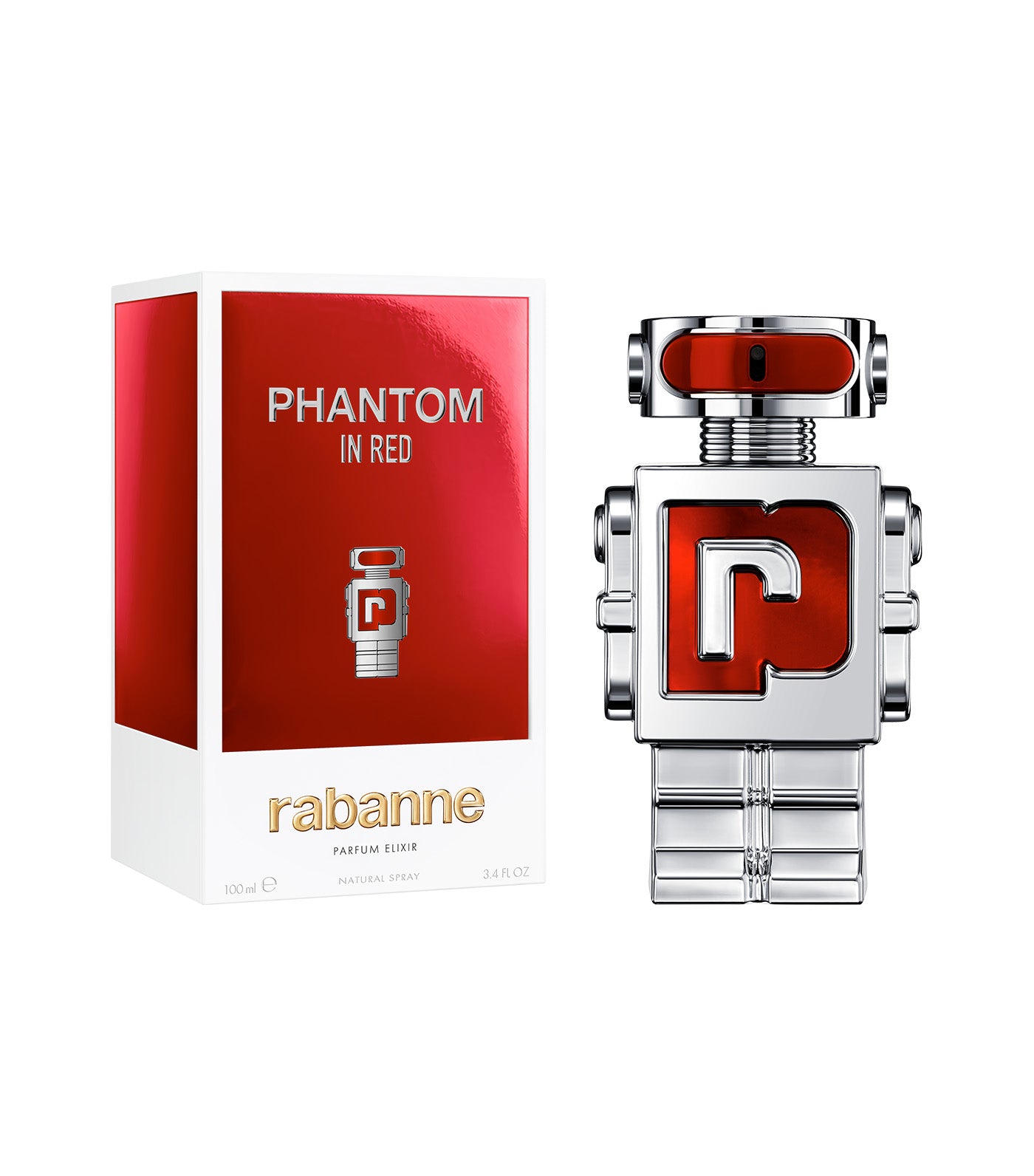 rabanne Phantom in Red Parfum Elixir 100ml