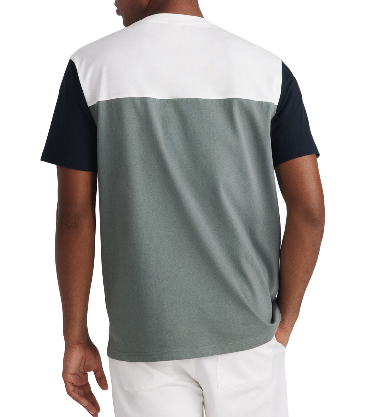 Color Block T-Shirt Green
