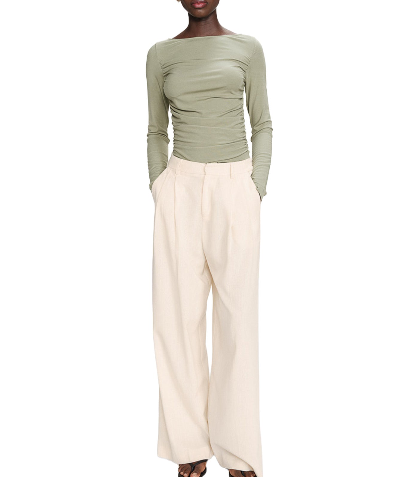 Very Pantalon Vanille