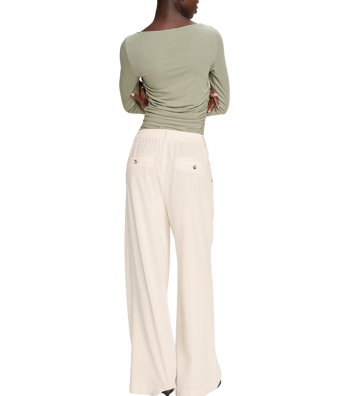 Very Pantalon Vanille