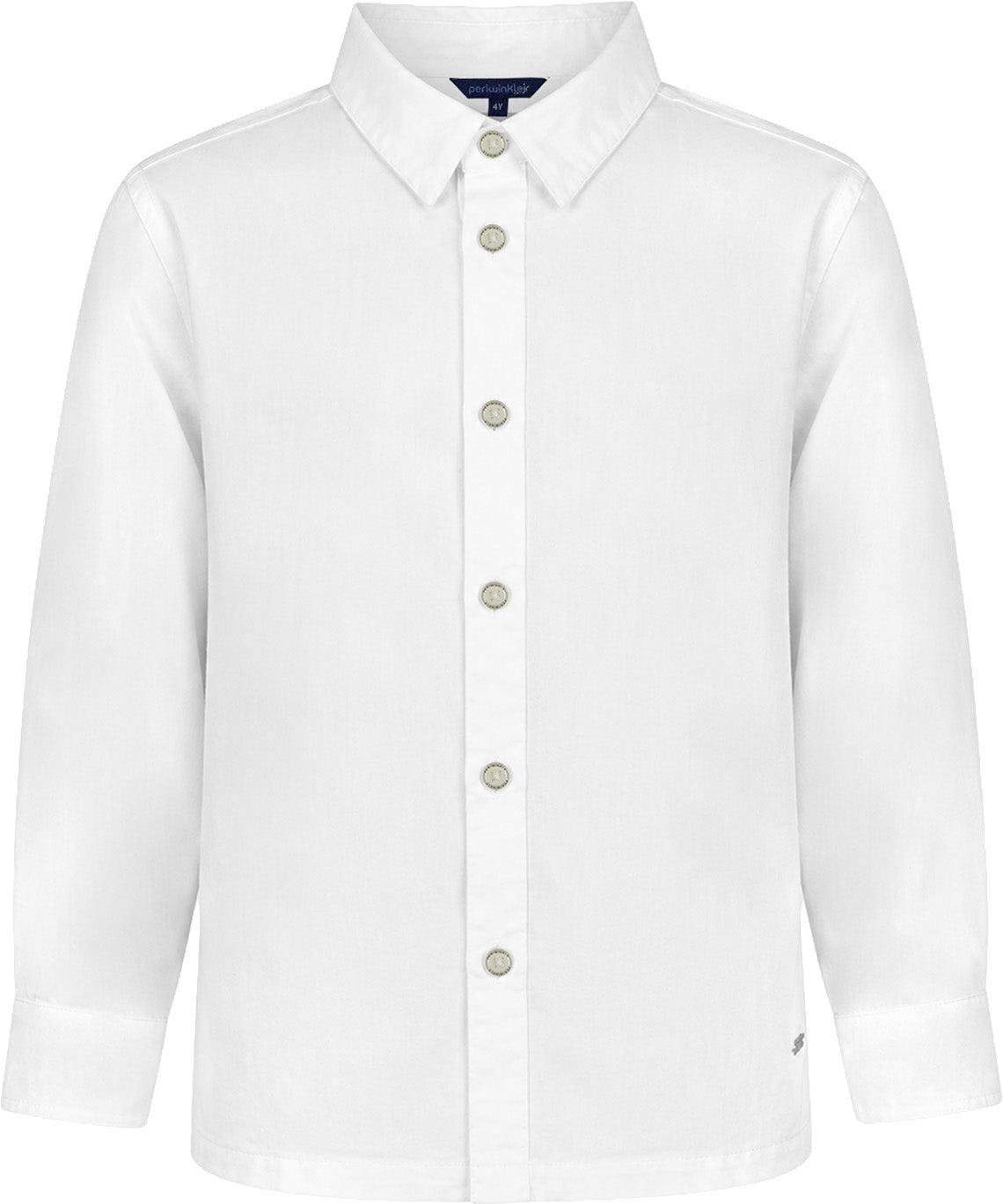 Malik Boys Button-Down Long Sleeves White