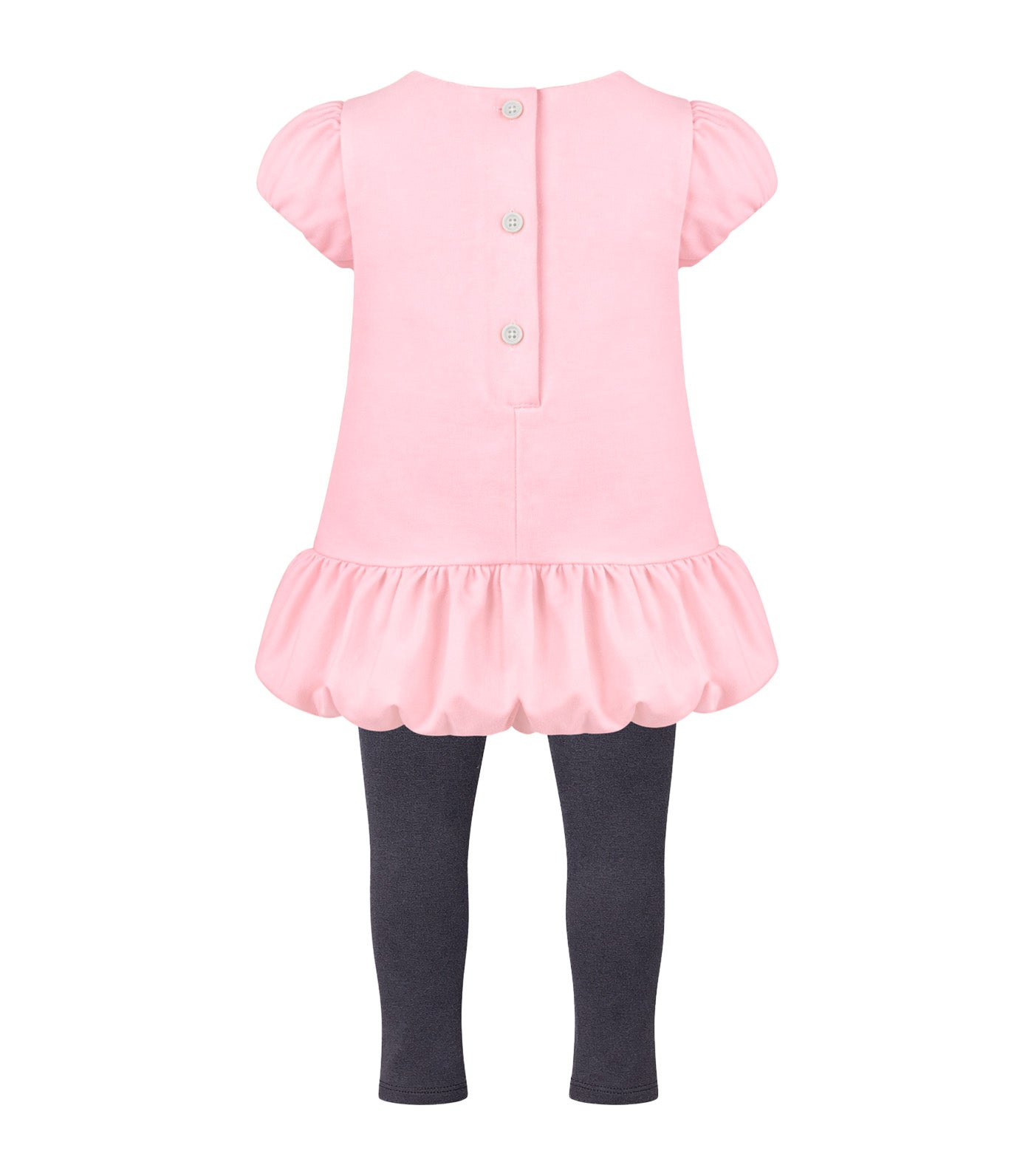 Periwinkle Sharlene Baby Girls Bubble Skirt Dress Set Pink