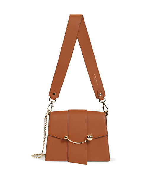 Strathberry Crescent Leather Shoulder Bag