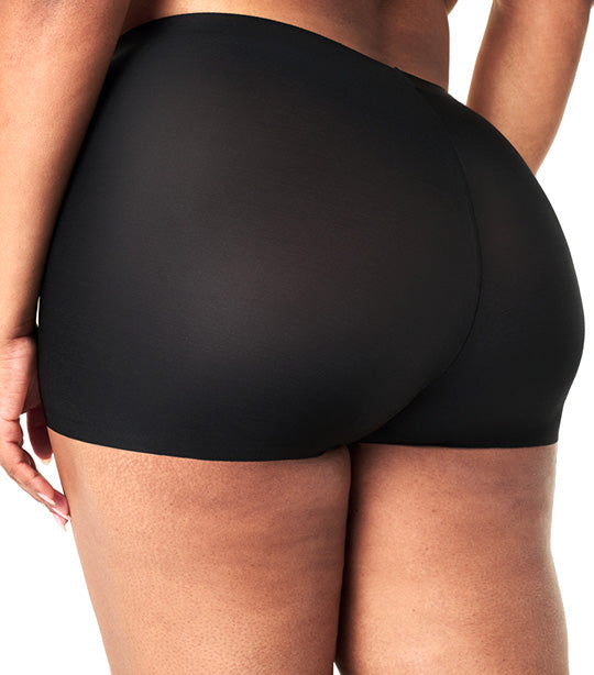 Sheer Control Shaping Boyshort Very Black