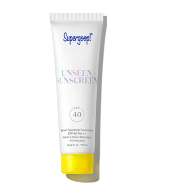 Free 10ml Unseen Sunscreen SPF40