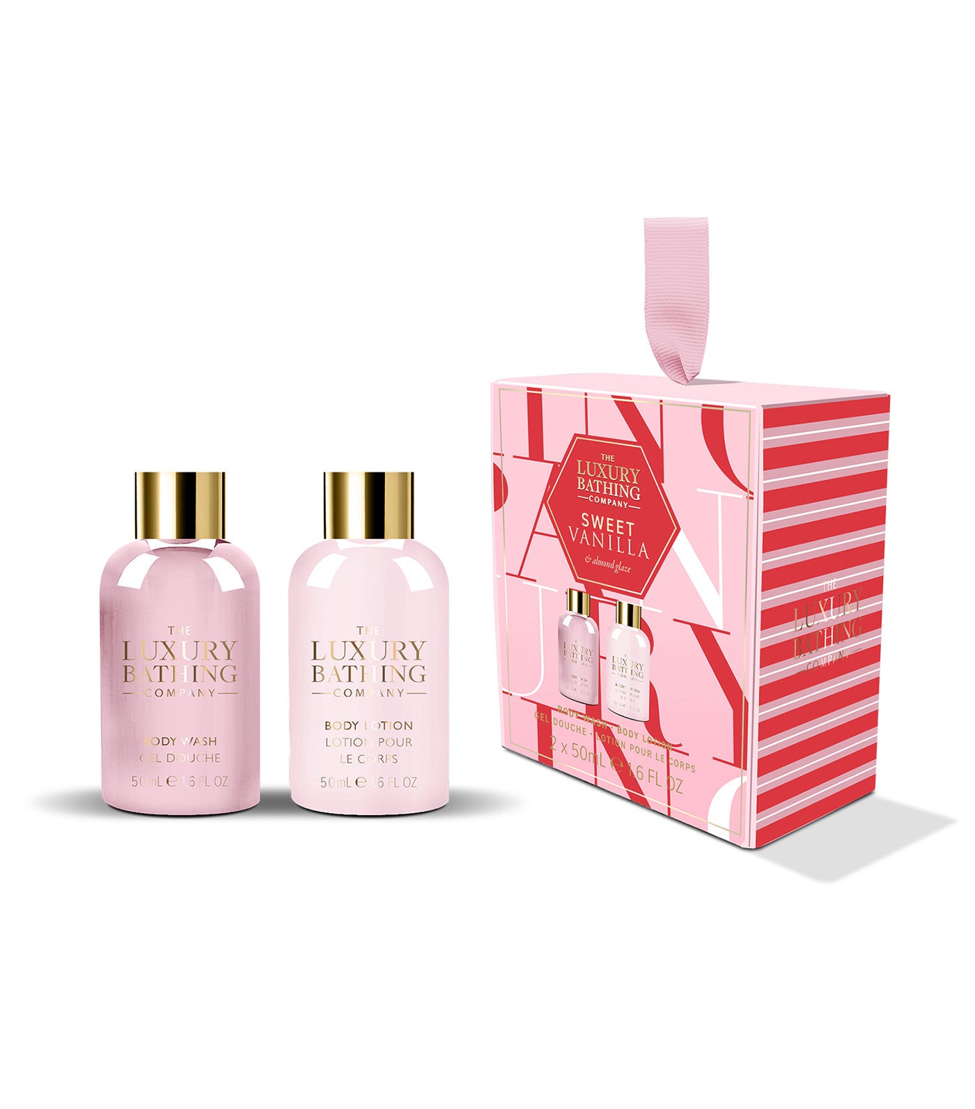 Sweet Vanilla & Almond Glaze Body Glow Duo