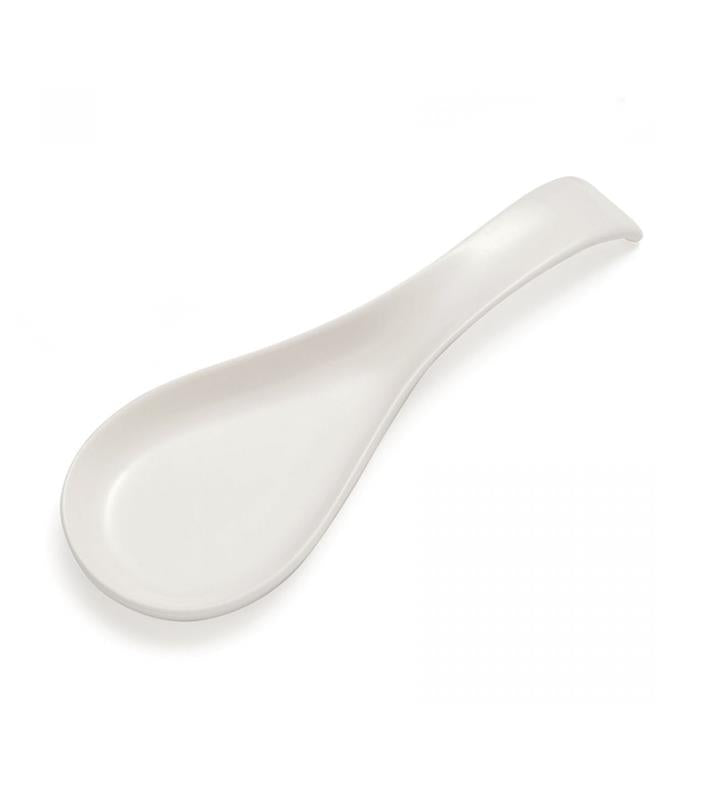 Porcelain Spoon Rest White